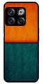 Orange Green Pattern Metal Mobile Case for OnePlus 10T