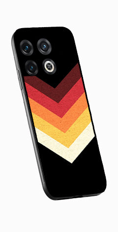 MultiColor Arrow Metal Mobile Case for OnePlus 10T   (Design No -04)