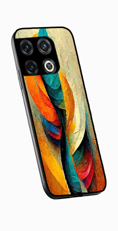 Modern Art Metal Mobile Case for OnePlus 10T   (Design No -11)