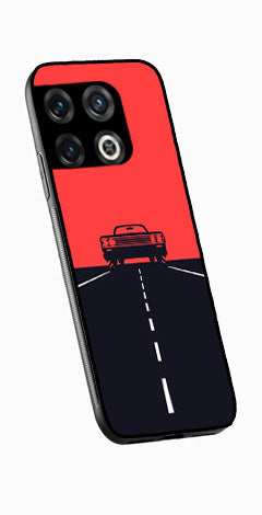 Car Lover Metal Mobile Case for OnePlus 10T   (Design No -21)