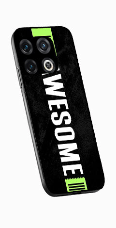 Awesome Metal Mobile Case for OnePlus 10T   (Design No -33)