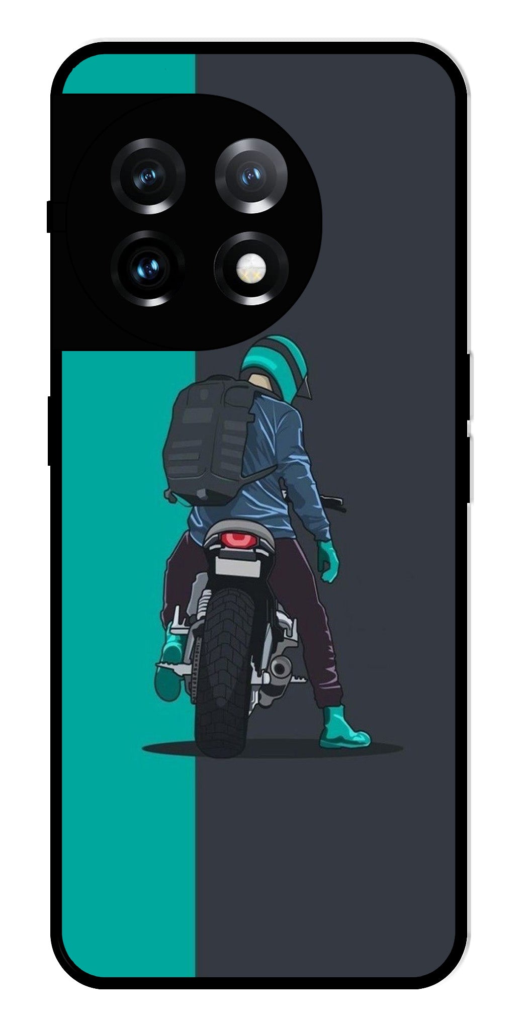 Bike Lover Metal Mobile Case for OnePlus 11R 5G Metal Case