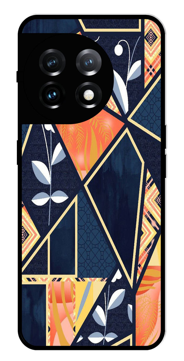 Marble Design Metal Mobile Case for OnePlus 11 5G Metal Case