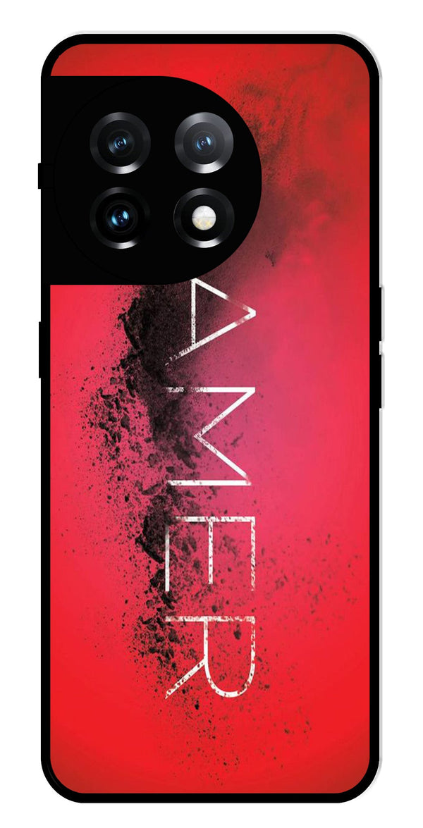 Gamer Pattern Metal Mobile Case for OnePlus 11 5G Metal Case