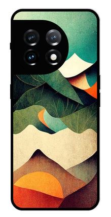 MultiColor Pattern Metal Mobile Case for OnePlus 11 5G Metal Case