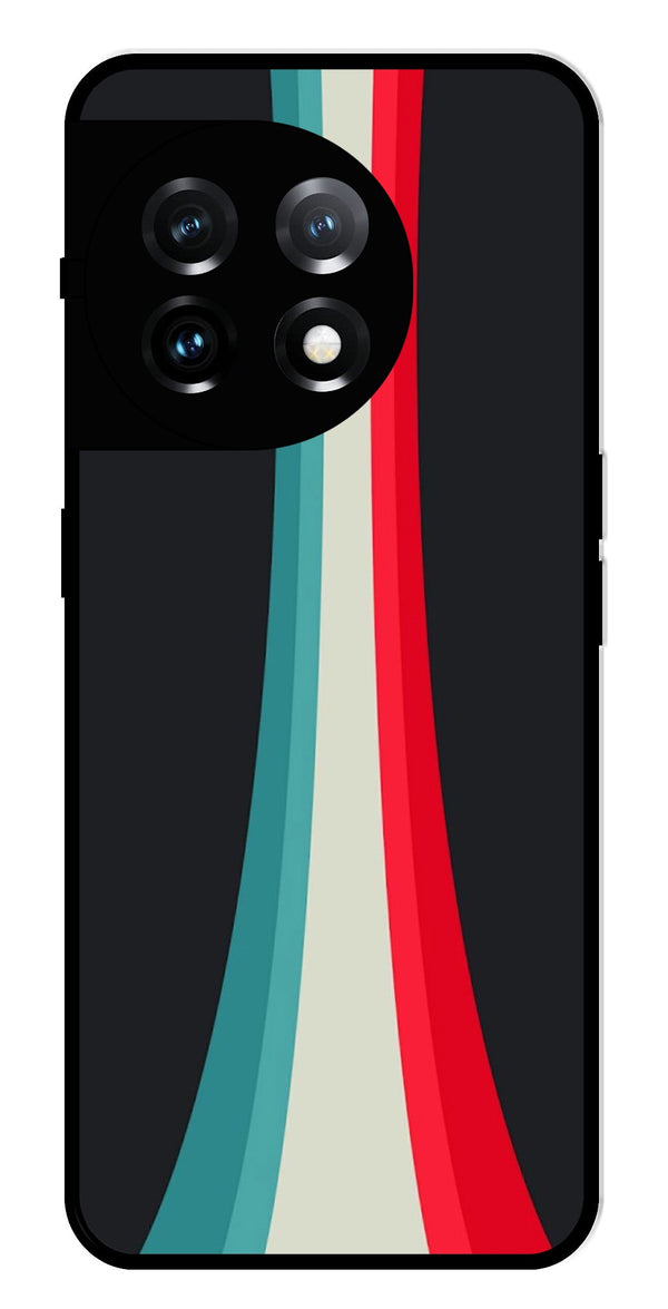 Modern Art Colorful Metal Mobile Case for OnePlus 11 5G Metal Case