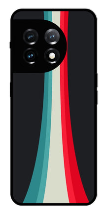 Modern Art Colorful Metal Mobile Case for OnePlus 11R 5G Metal Case