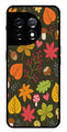Leaves Design Metal Mobile Case for OnePlus 11 5G Metal Case