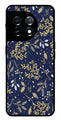 Floral Pattern  Metal Mobile Case for OnePlus 11 5G Metal Case