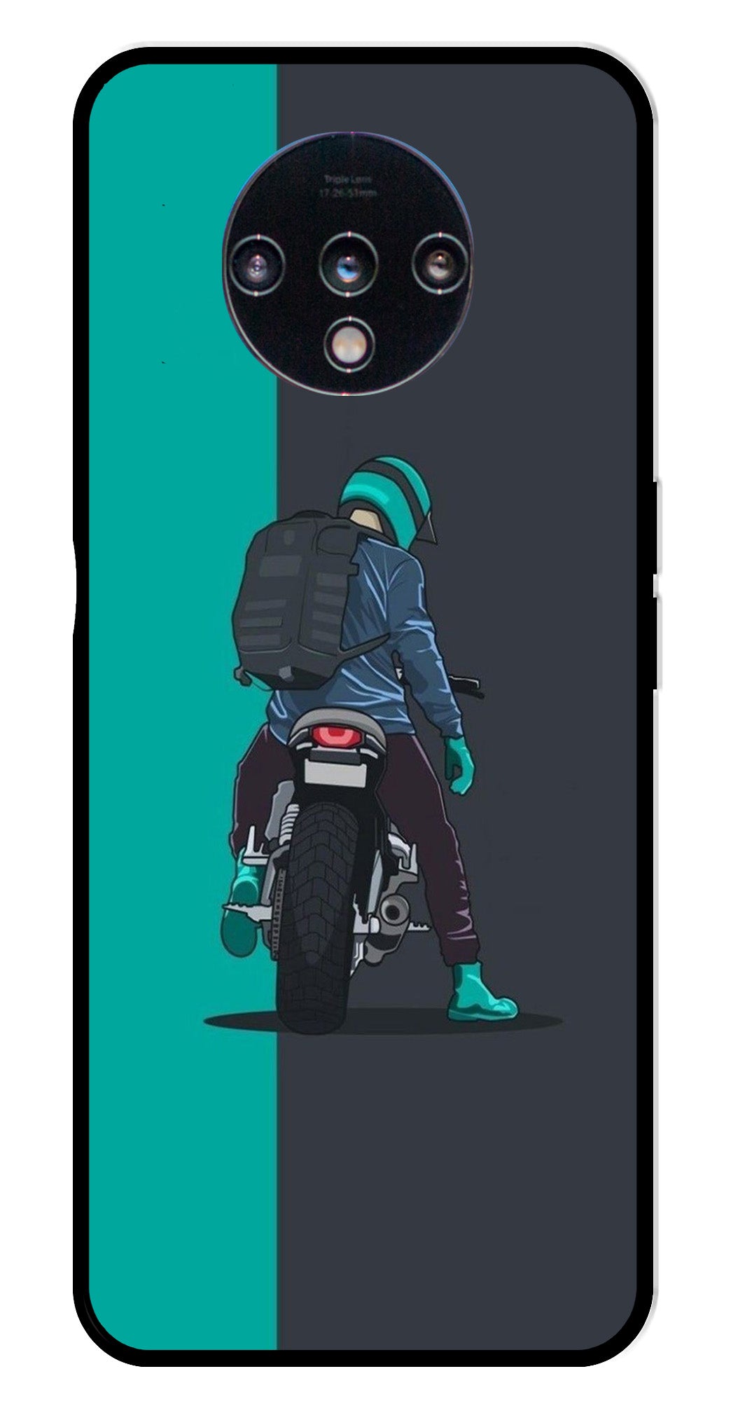 Bike Lover Metal Mobile Case for OnePlus 7T