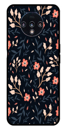 Floral Pattern Metal Mobile Case for OnePlus 7T
