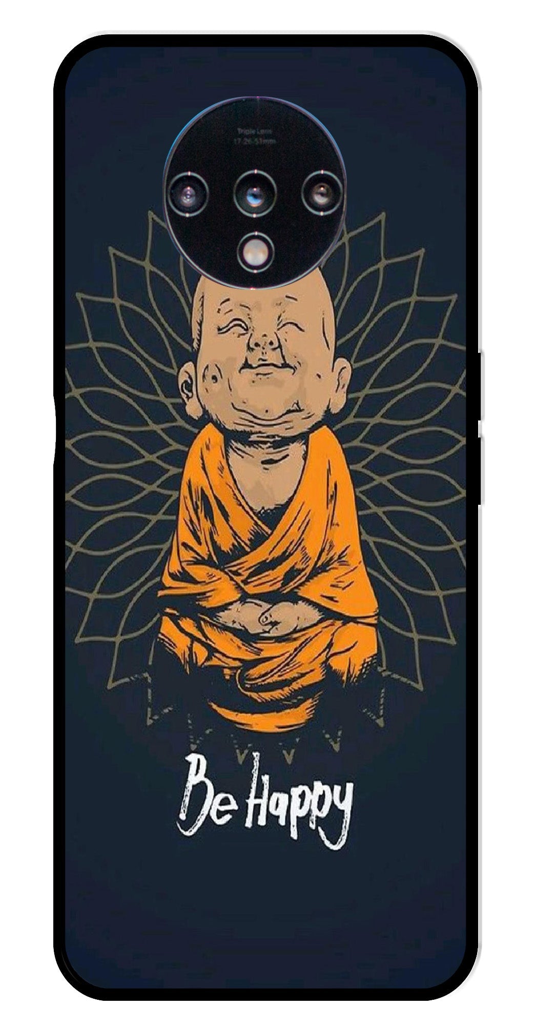 Be Happy Metal Mobile Case for OnePlus 7T