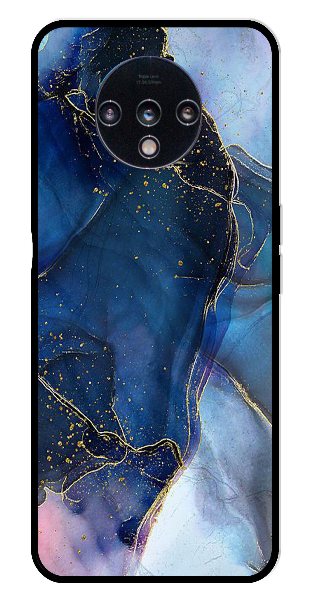 Blue Marble Metal Mobile Case for OnePlus 7T