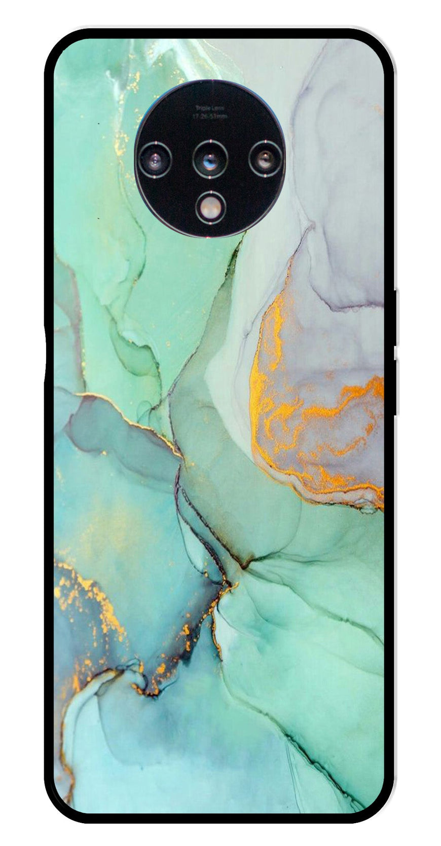 Marble Design Metal Mobile Case for OnePlus 7T