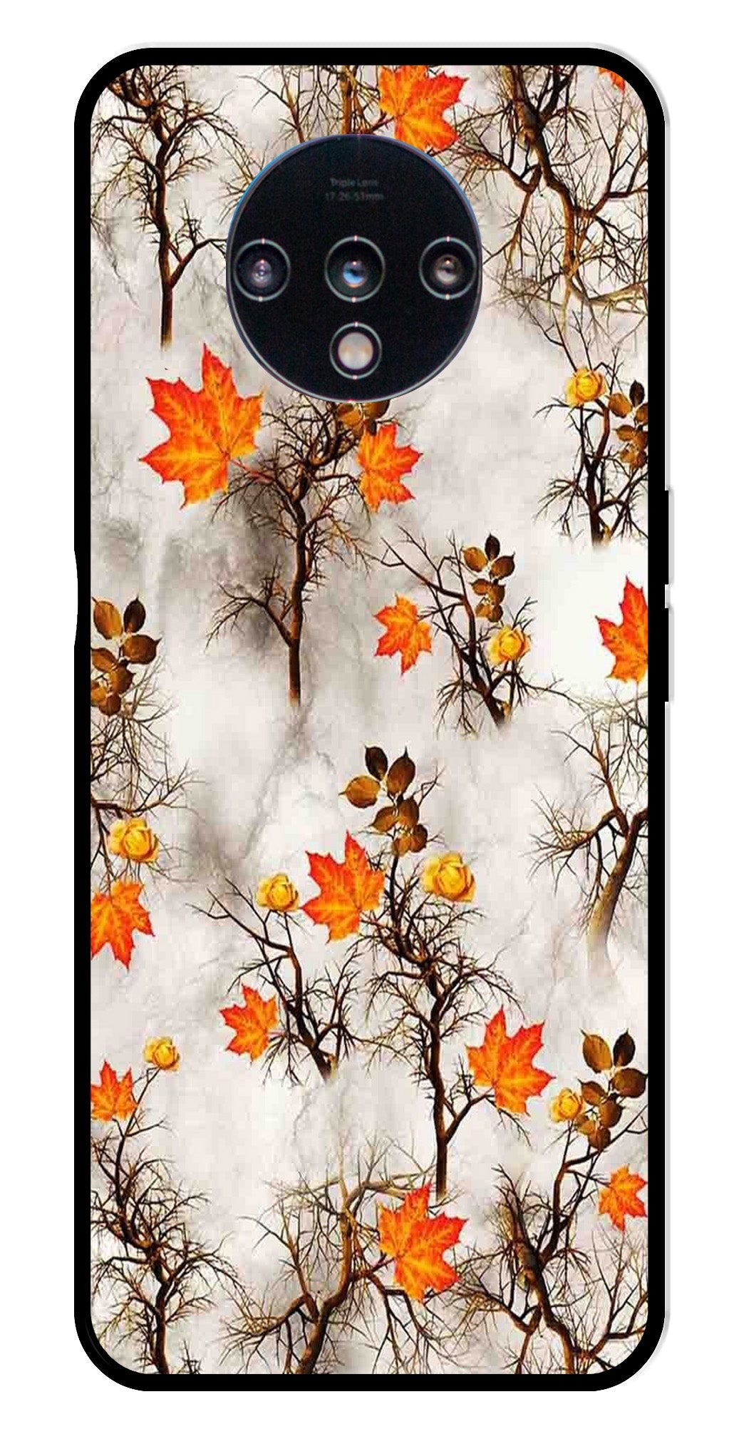 Autumn leaves Metal Mobile Case for OnePlus 7T