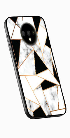 Marble Design2 Metal Mobile Case for OnePlus 7T   (Design No -08)