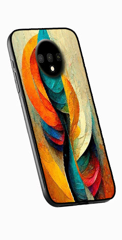 Modern Art Metal Mobile Case for OnePlus 7T   (Design No -11)