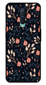 Floral Pattern Metal Mobile Case for OnePlus 8