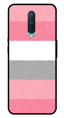 Pink Pattern Metal Mobile Case for OnePlus 8