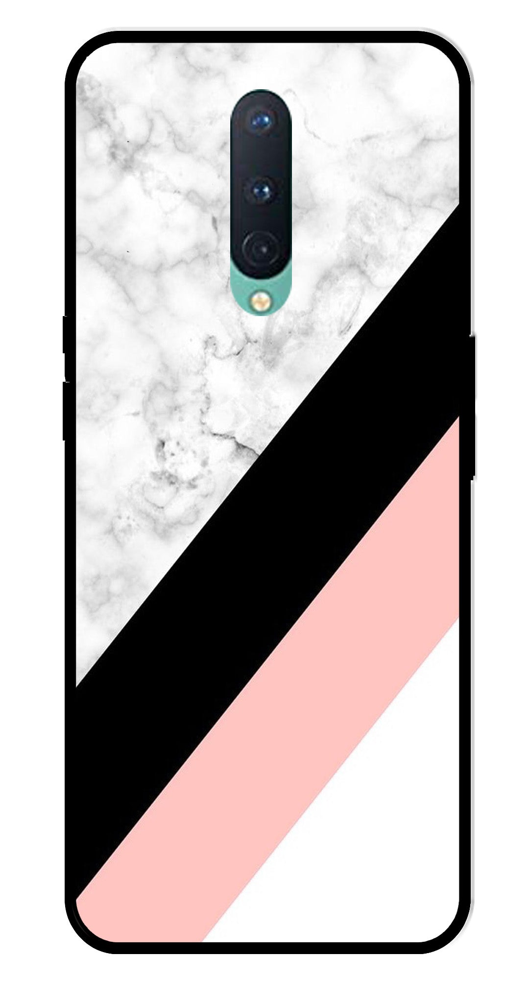 Marble Design Metal Mobile Case for OnePlus 8