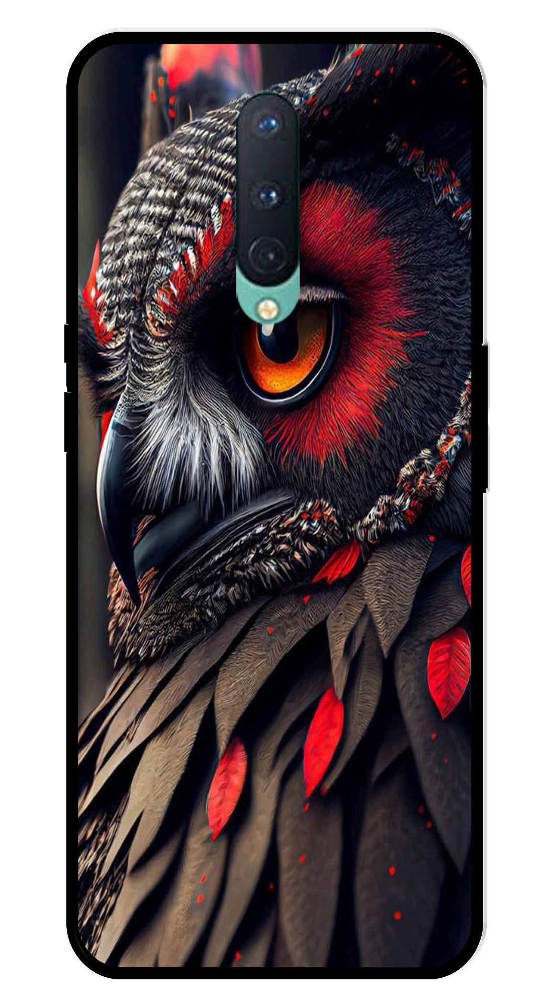 Owl Design Metal Mobile Case for OnePlus 8