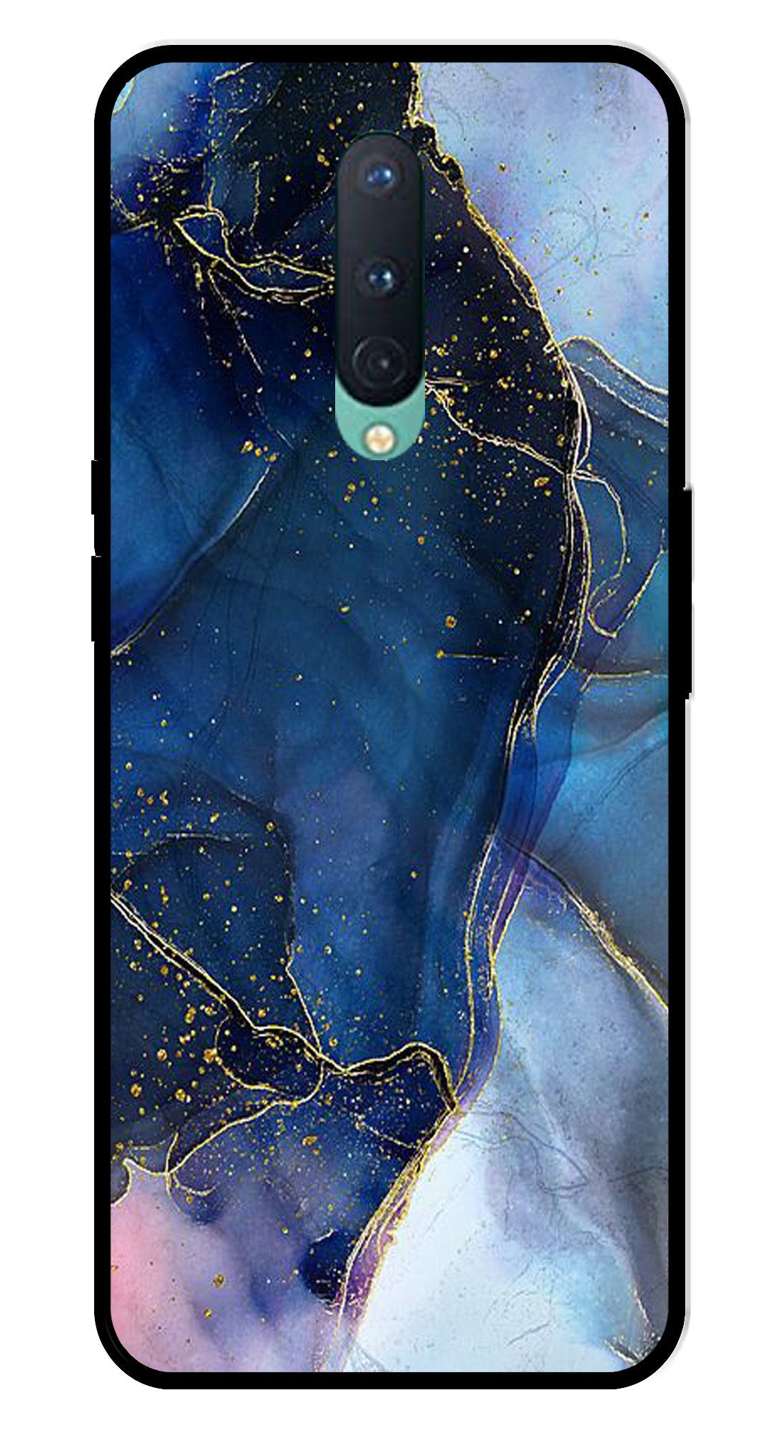 Blue Marble Metal Mobile Case for OnePlus 8