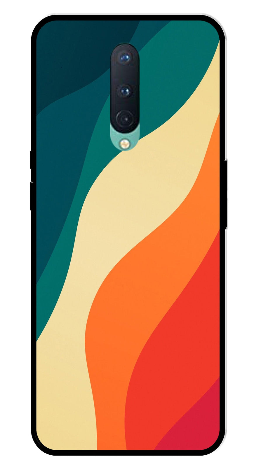 Muted Rainbow Metal Mobile Case for OnePlus 8