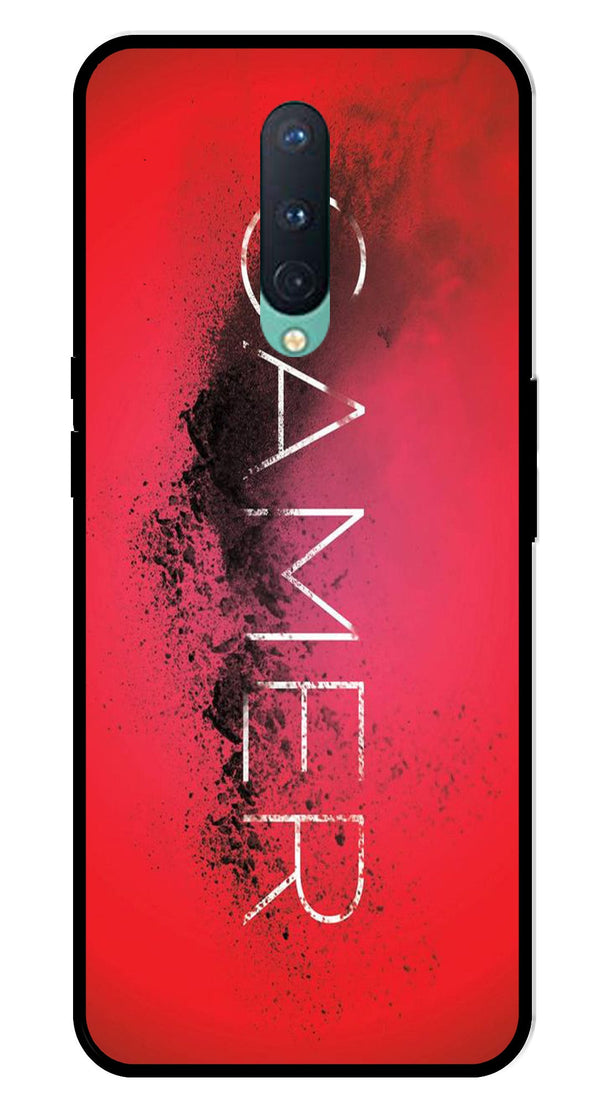 Gamer Pattern Metal Mobile Case for OnePlus 8