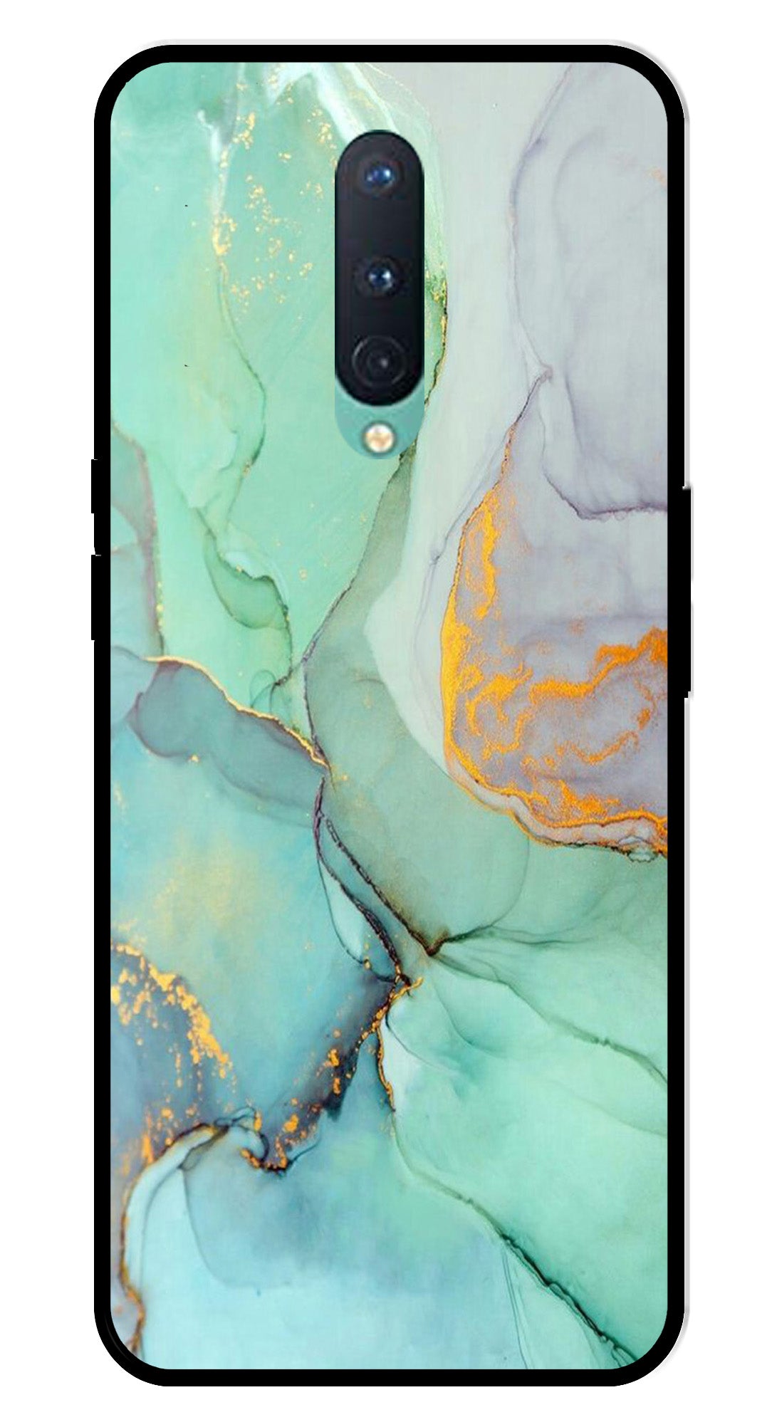 Marble Design Metal Mobile Case for OnePlus 8