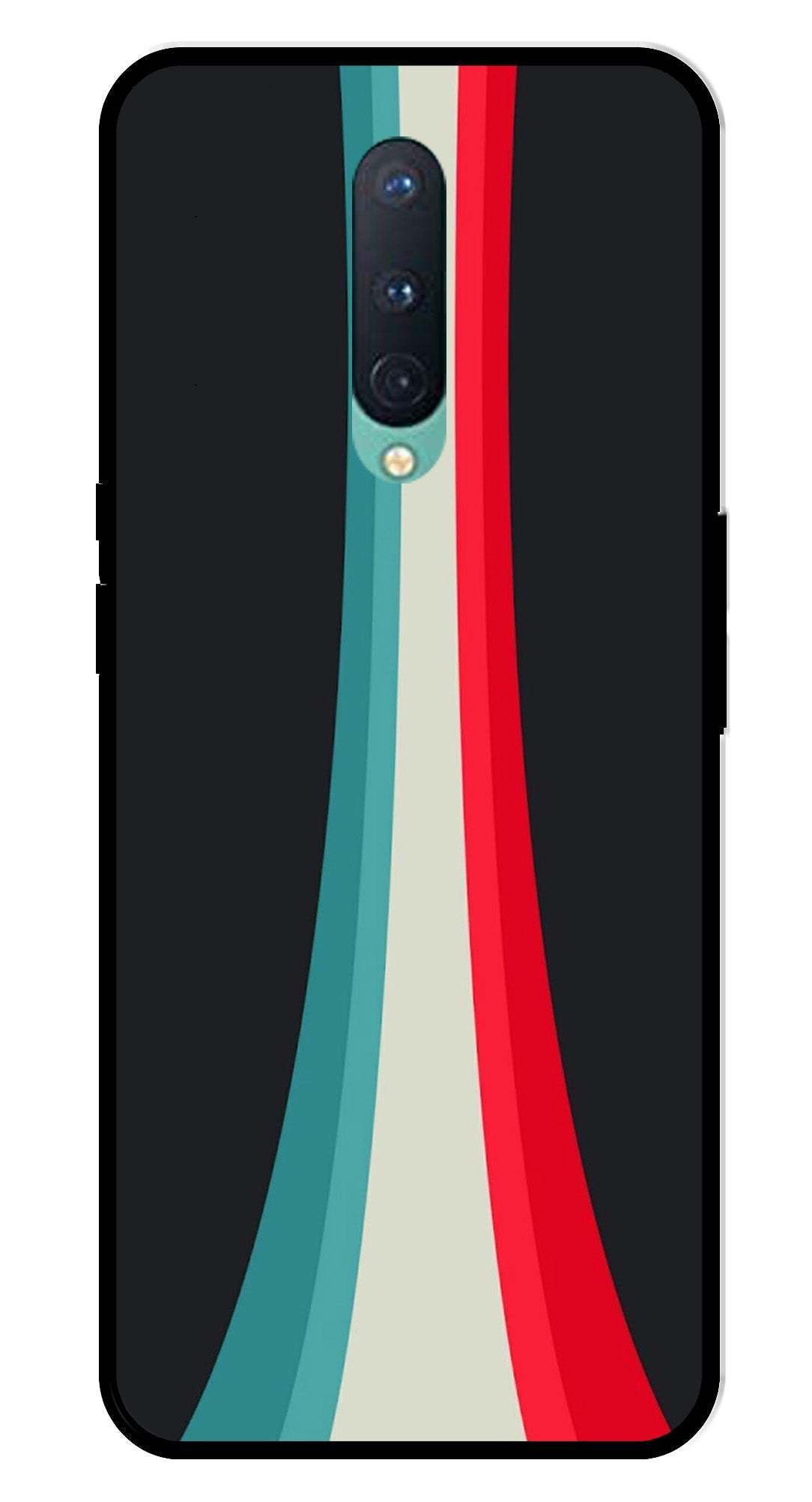 Modern Art Colorful Metal Mobile Case for OnePlus 8