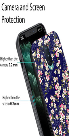 Flower Design Metal Mobile Case for OnePlus 8