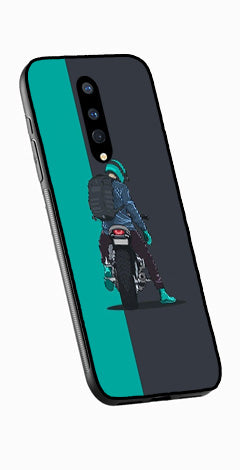 Bike Lover Metal Mobile Case for OnePlus 8   (Design No -05)