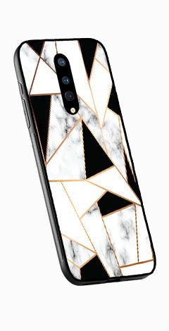 Marble Design2 Metal Mobile Case for OnePlus 8   (Design No -08)