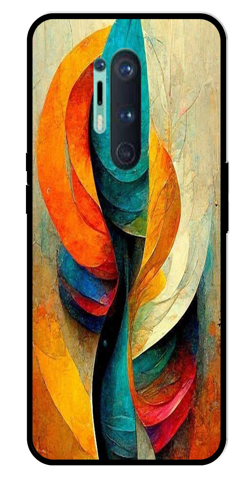 Modern Art Metal Mobile Case for OnePlus 8 Pro