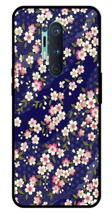 Flower Design Metal Mobile Case for OnePlus 8 Pro