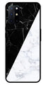 Black White Marble Design Metal Mobile Case for OnePlus 8T