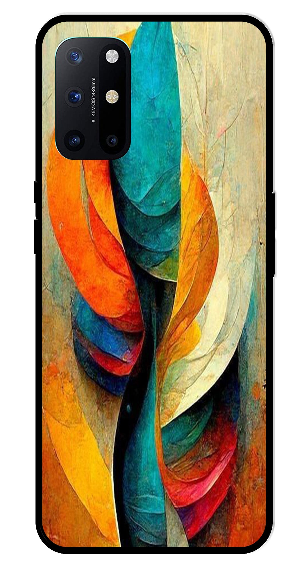 Modern Art Metal Mobile Case for OnePlus 8T