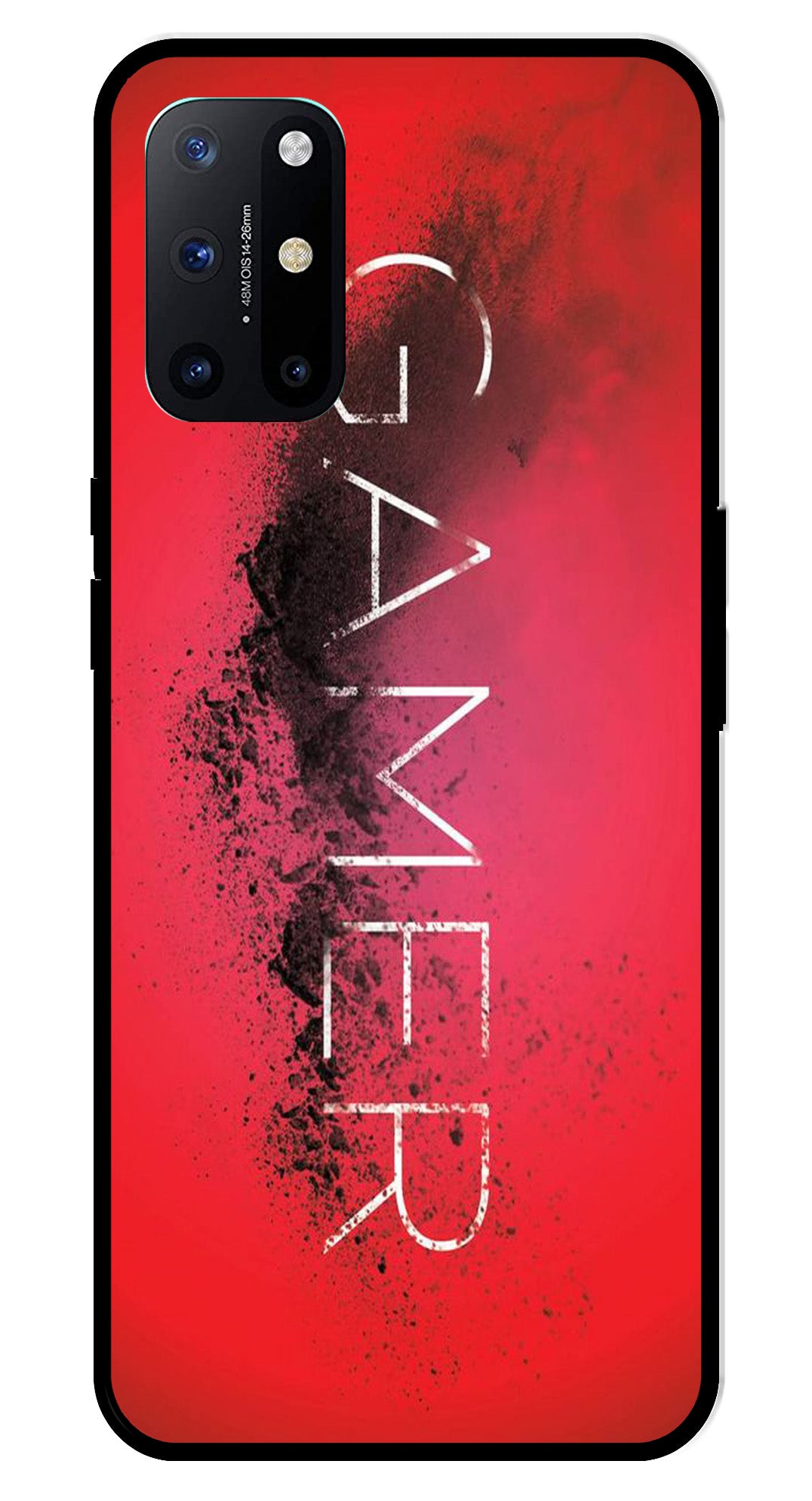 Gamer Pattern Metal Mobile Case for OnePlus 8T