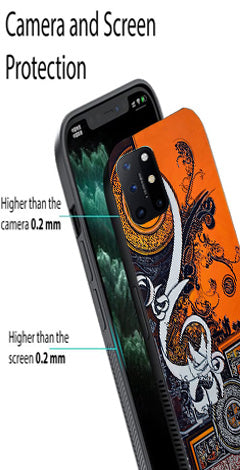 Qalander Art Metal Mobile Case for OnePlus 8T