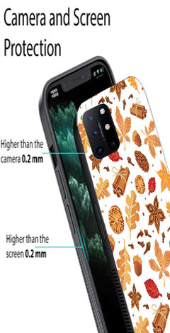 Autumn Leaf Metal Mobile Case for OnePlus 8T