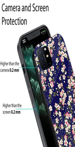 Flower Design Metal Mobile Case for OnePlus 8T