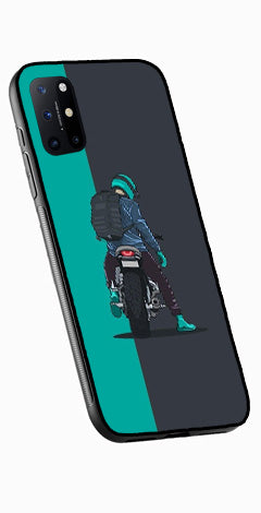 Bike Lover Metal Mobile Case for OnePlus 8T   (Design No -05)