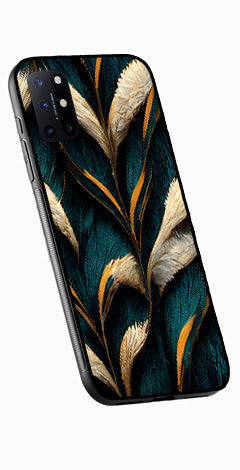 Feathers Metal Mobile Case for OnePlus 8T   (Design No -30)