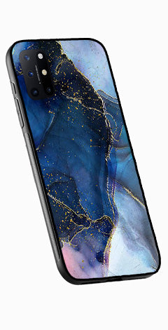 Blue Marble Metal Mobile Case for OnePlus 8T   (Design No -34)