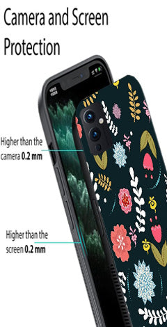 Floral Pattern2 Metal Mobile Case for OnePlus 9