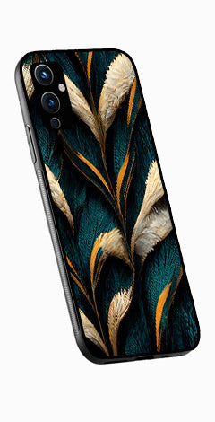Feathers Metal Mobile Case for OnePlus 9   (Design No -30)