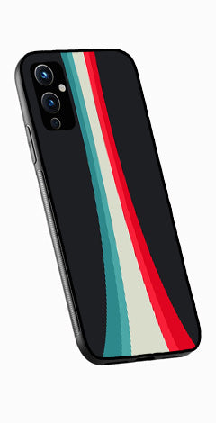 Modern Art Colorful Metal Mobile Case for OnePlus 9   (Design No -48)