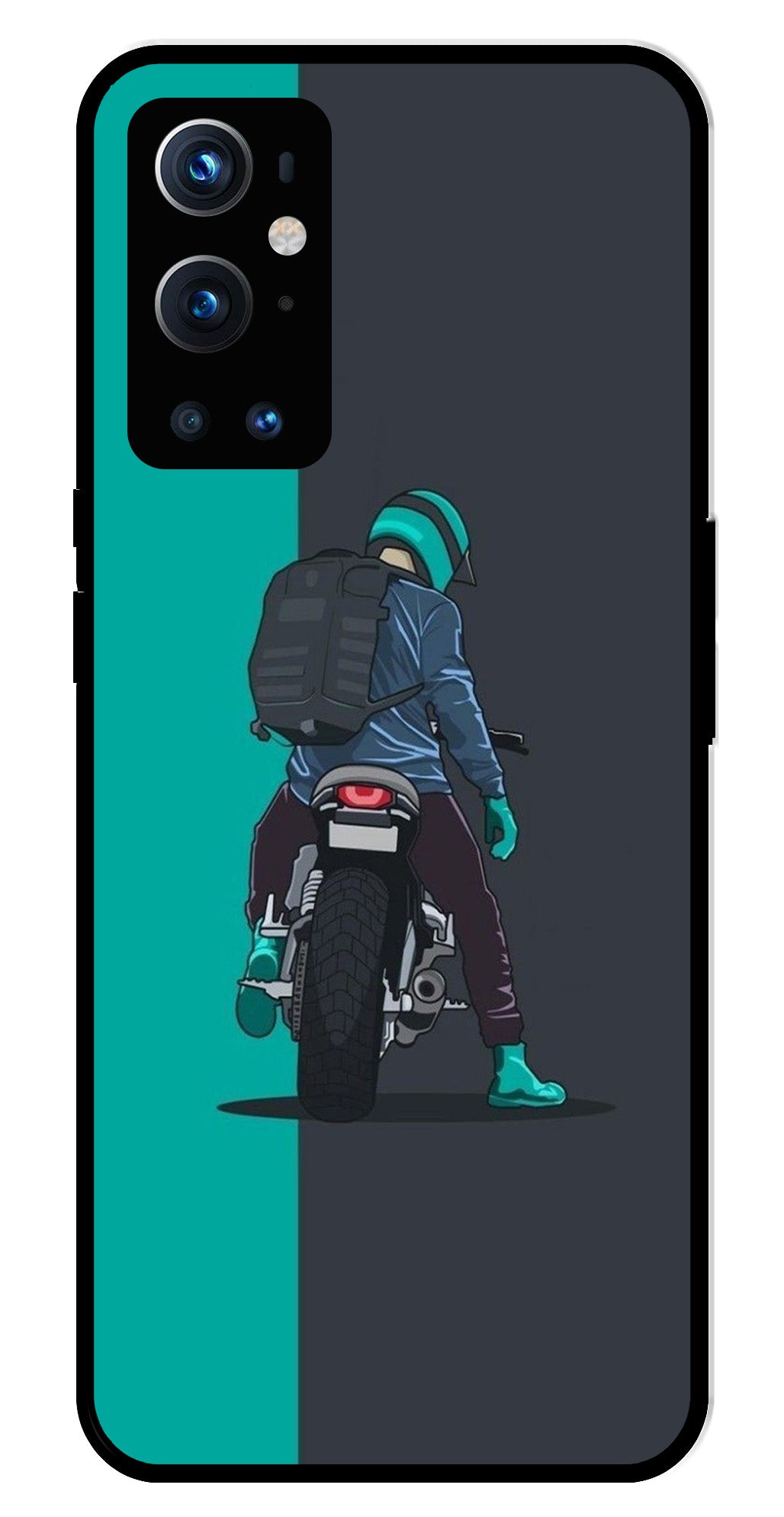 Bike Lover Metal Mobile Case for OnePlus 9 Pro