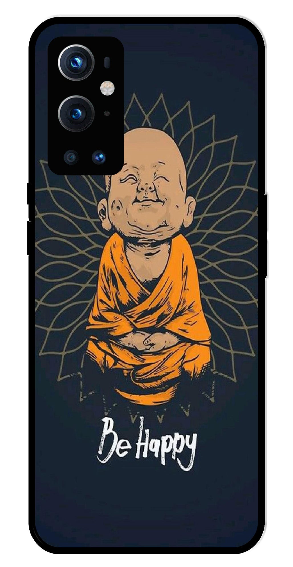 Be Happy Metal Mobile Case for OnePlus 9 Pro
