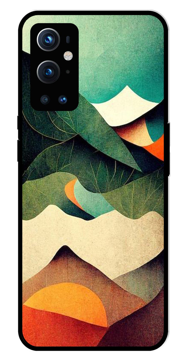 MultiColor Pattern Metal Mobile Case for OnePlus 9 Pro